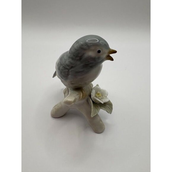 Vintage Otagiri Japan Porcelain Bird Figurine on Branch - Picture 3 of 6